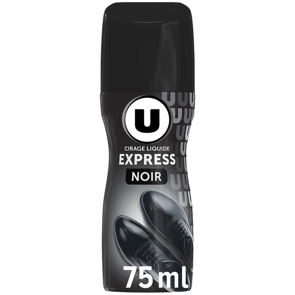 U Cirage applicateur noir, 75ml