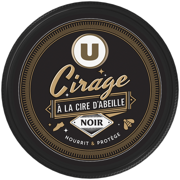 U Cirage noir boite de 50ml