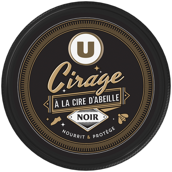 U Cirage noir boite de 50ml