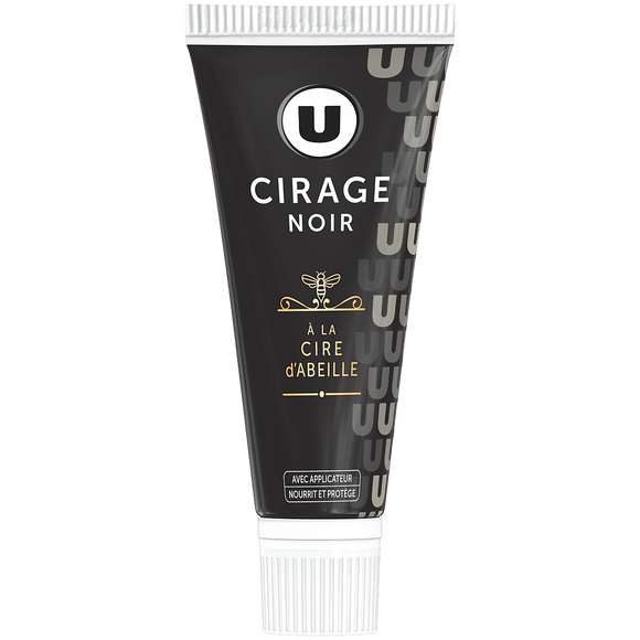 U Cirage noir crème tube 75ml