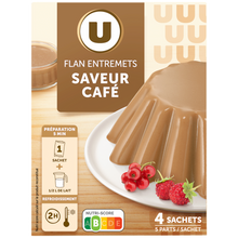 U Les entremets préparation pour flan café 4 doses, 180g