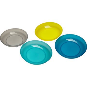 U TOUT PETITS Lot de 2 assiettes micro-ondes en polypropylene