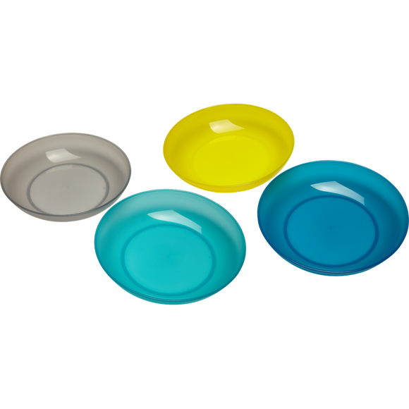 U TOUT PETITS Lot de 2 assiettes micro-ondes en polypropylene