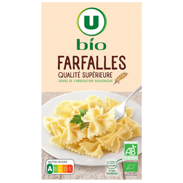 U BIO Farfalles  paquet de 500g