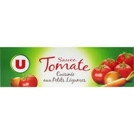 U Sauce tomate petits légumes  tube de 180g