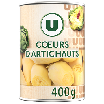 U Coeurs d'artichauts - Boîte 240g