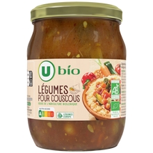 U BIO Légumes pour couscous - Bocal 520g