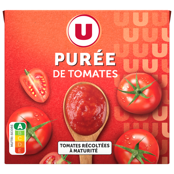U Purée de tomate brique de 500g