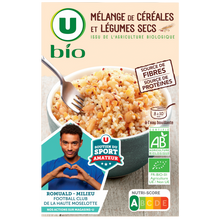 U BIO Mélange de céréales et légumes secs étui de 500g
