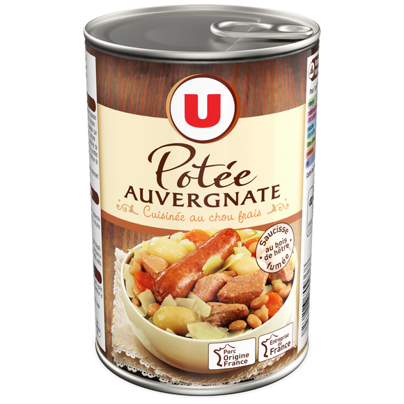 U Potée auvergnate boîte de 400g