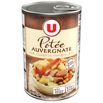 U Potée auvergnate  boîte de 400g