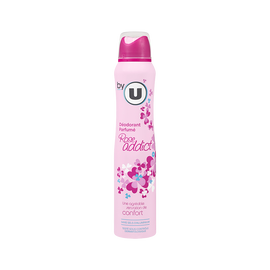 BY U Déodorant pour femme 24H rose addict  atomiseur de 200ml