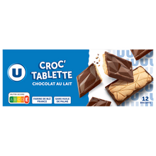 U Biscuits nappés chocolat au lait U paquet de 150g