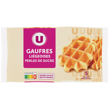 U Gaufres liégeoises perles de sucre 275g