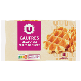 U Gaufres liégeoises perles de sucre  275g