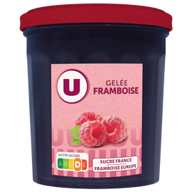 U Gelée extra de framboise  370g