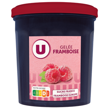 U Gelée extra de framboise  370g
