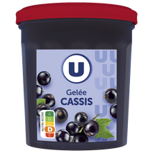 U Gelée cassis U 370g