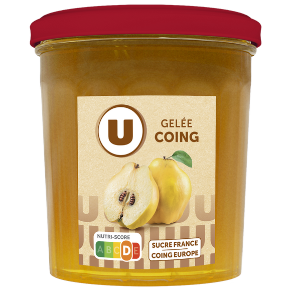 U Gelée extra de coing  pot de 370g