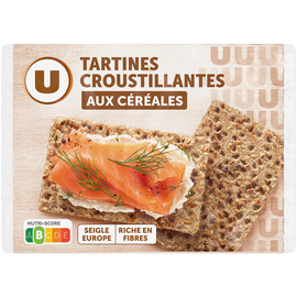 U Tartine croustillante céréales  250g
