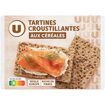 U Tartine croustillante céréales  250g