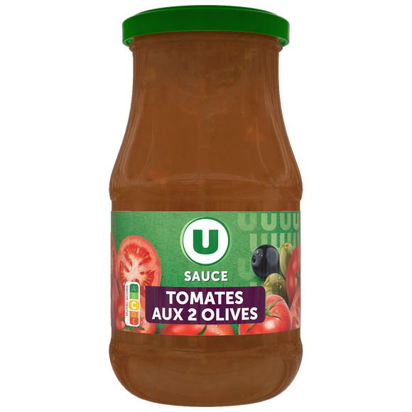 U Sauce tomates et olives  bocal de  420g