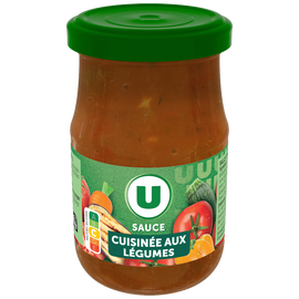 U Sauce cuisinée aux légumes  pot de 200g