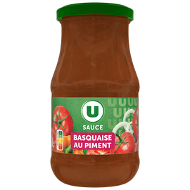 U Sauce basquaise  bocal de 446ml  -  420g