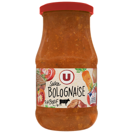 U Sauce bolognaise  bocal de 446ml, 420g