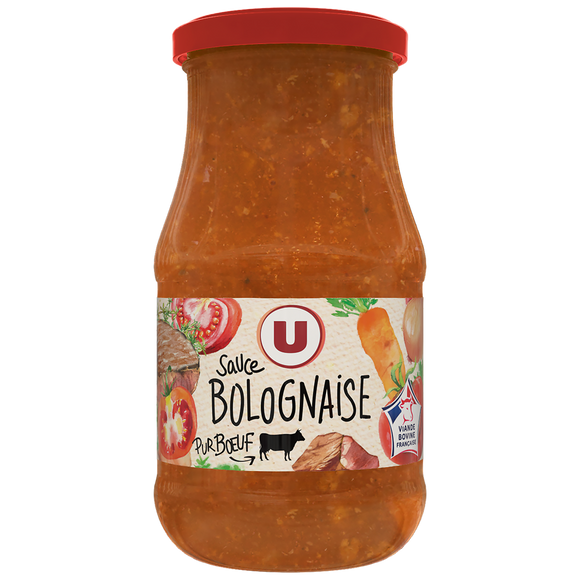 U Sauce bolognaise  bocal de 446ml, 420g