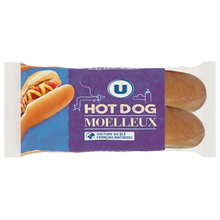 U Pain spécial hot dog x4, - 250g