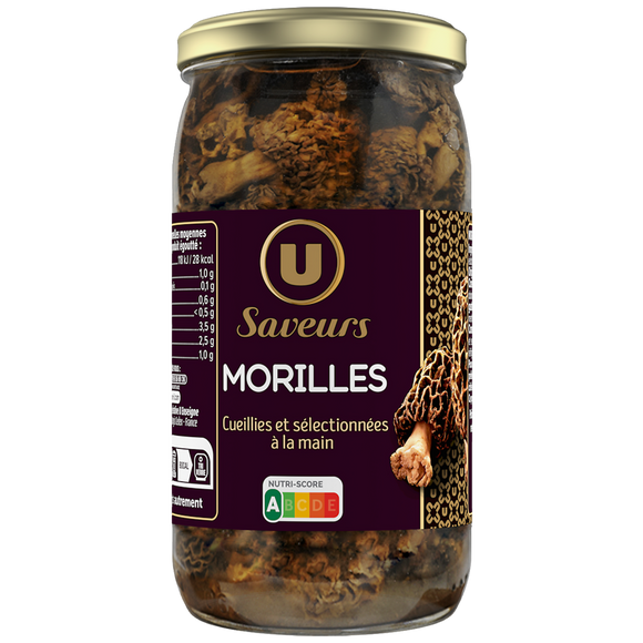 U SAVEURS Morilles, bocal 160g