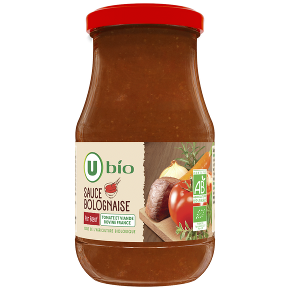 U BIO Sauce bolognaise , 420g