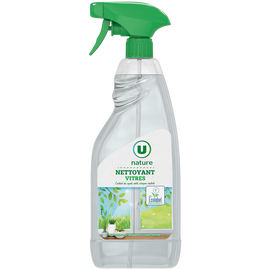 U NATURE Nettoyant pour vitres  spray de 750ml
