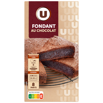 U Préparation pour mon fondant au chocolat  boîte de 360g
