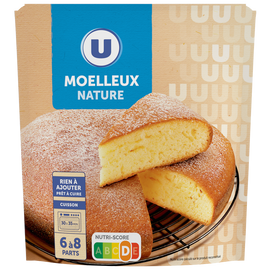 U Préparation pour moelleux nature  doypack de 500g