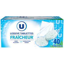 U Lessive en doses - Fraîcheur - 40 lavages - 1 kg