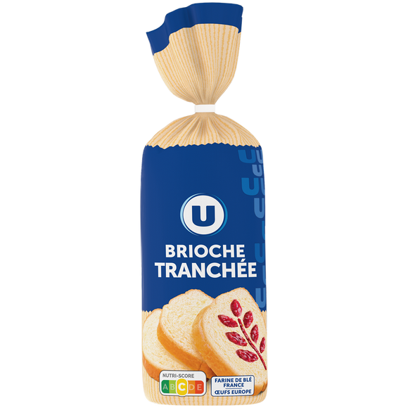 U Brioche tranchée  500g