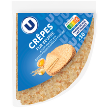 U Crêpes Bretonnes nature x10 - 300g