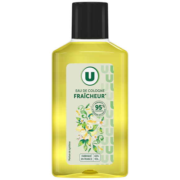 U Eau de cologne fraicheur, 250ml