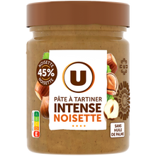 U Pâte à tartiner aux noisettes sans huile de palme, 300g