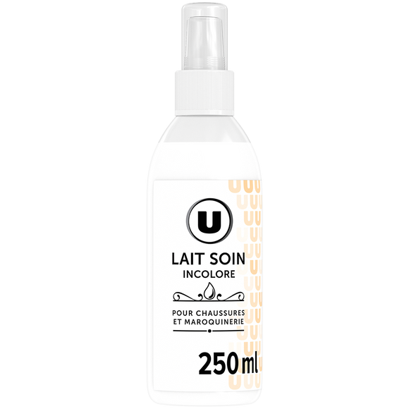 U Lait soin cuir incolore, 250ml