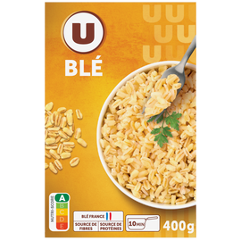 U Blé précuit cuisson rapide  étui de 400g