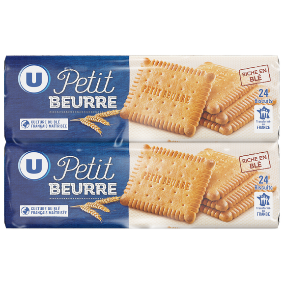 U Petit beurre  2 paquets de 200g