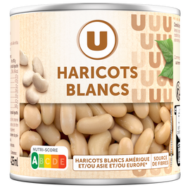 U Haricots blancs préparés - Boîte 250g