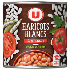 U Haricots blancs tomate - Boîte 400g