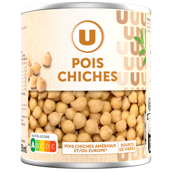 U Pois chiches - Boîte 530g