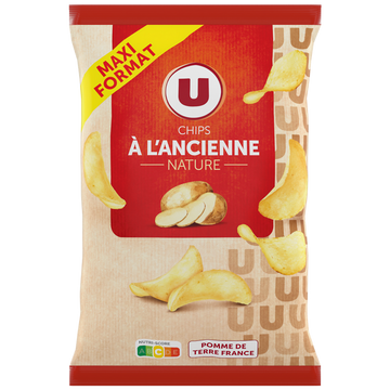 U Chips à l'ancienne nature  300g