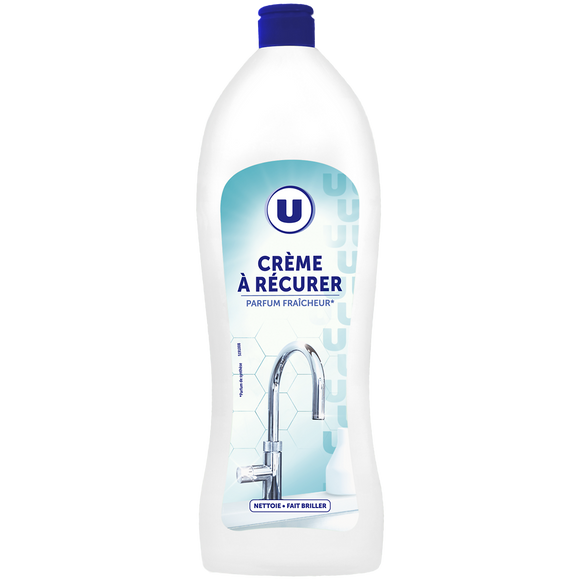 U Crème à récurer fraîcheur, 750ml