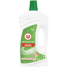 U Nettoyant ménager gel avec javel  flacon de 1l